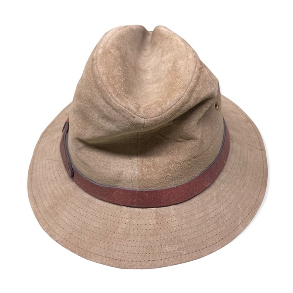 Schuman Sullivan Suede Connecticut Crusher Hat - Picture 1 of 5